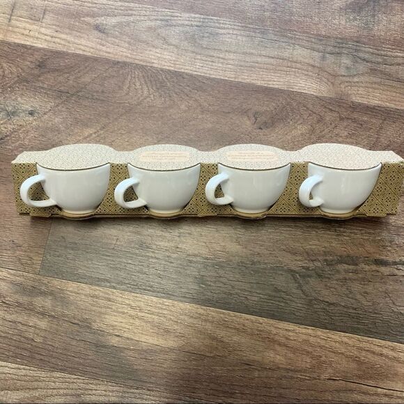 NWT Set of 4 Espresso Mugs - Picture 1 of 4